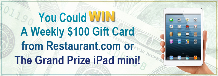Win an iPad mini or $250 gift card